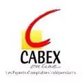 Logo CABEX on line avec un C rouge stylisé, un carré jaune et le texte 'Les Experts Comptables Indépendants'.